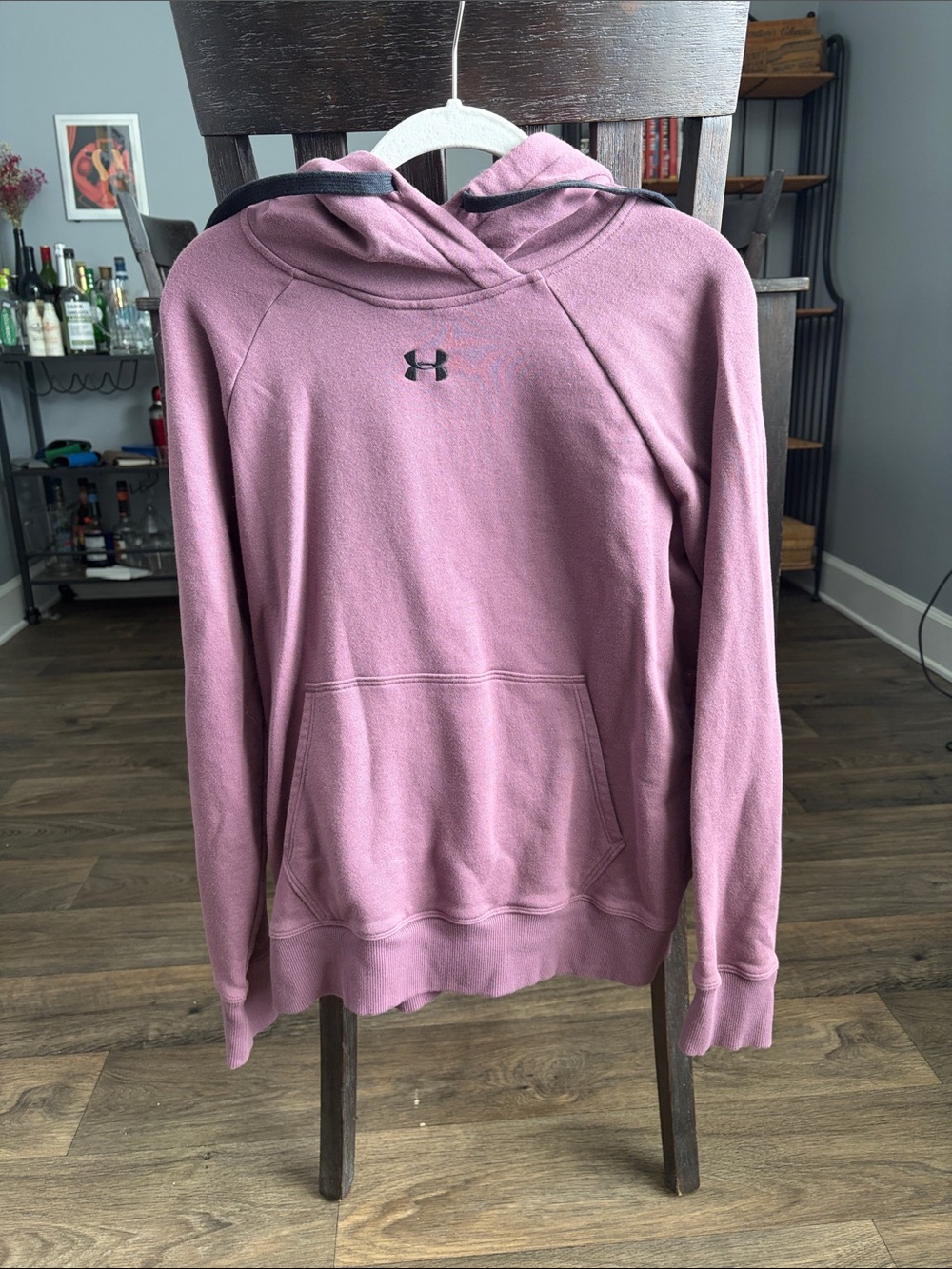 Under Armour Women's Dusty Mauve Pullover Hoodie